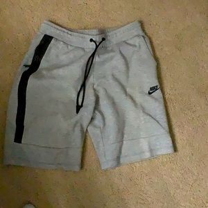 COPY - Grey Nike Tech Fleece shorts